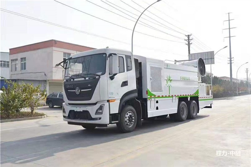 國(guó)六東風(fēng)天龍16噸方罐抑塵車