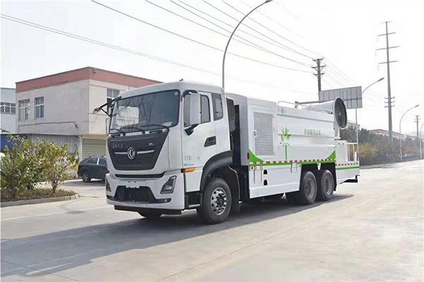 國(guó)六東風(fēng)天龍18噸方罐多功能抑塵車