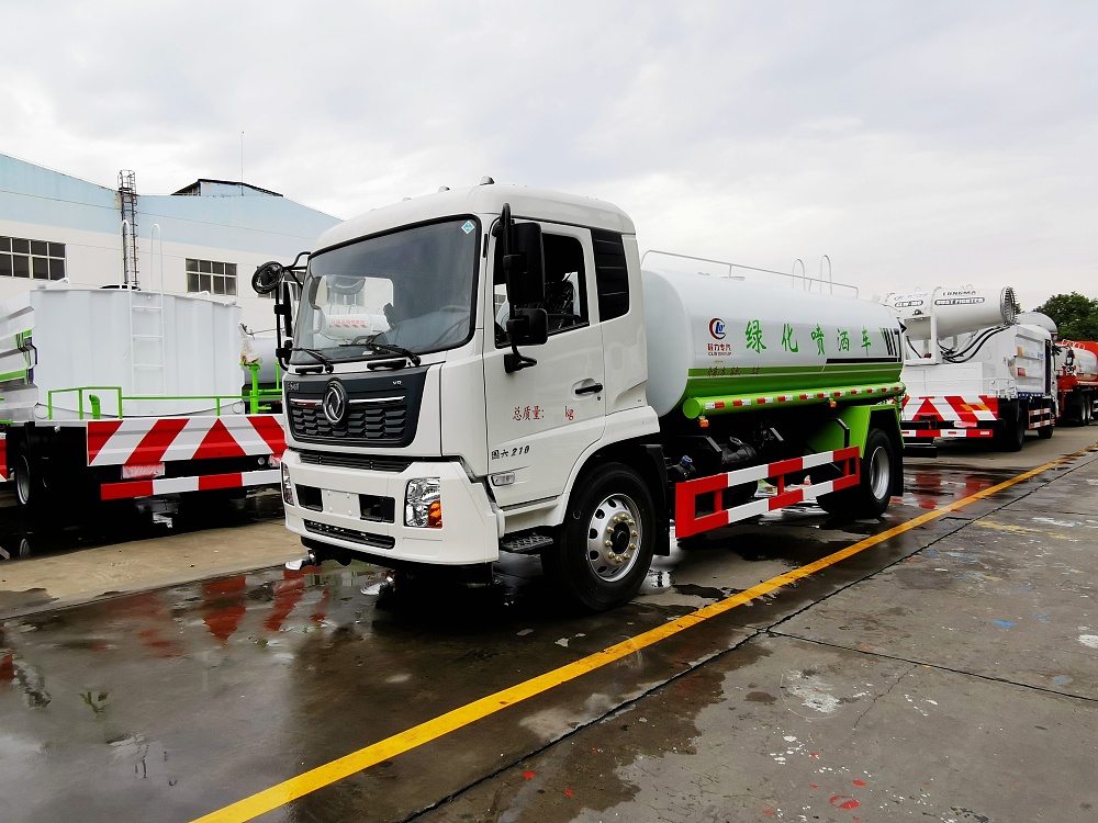 國六東風天錦12方綠化噴灑車