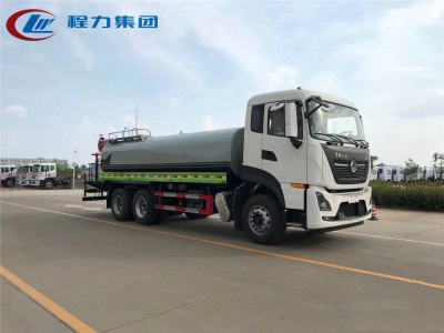 國六18方東風(fēng)天龍后雙橋霧炮車30-40米