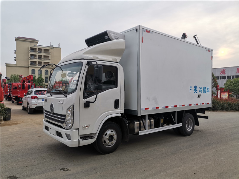 國六陜汽德龍K3000藍(lán)牌冷藏車