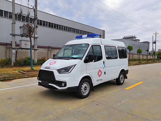 國六江鈴特順短軸中頂救護車